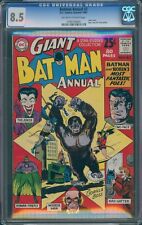 BATMAN ANNUAL #3 CGC 8.5 GIANT SIZE 80 PAGES JOKER TWO-FACE COVER DC COMICS 1962 picture
