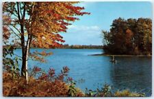 Postcard - Cool Autumn Fishing - Michigan picture
