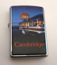 NOS VINTAGE 1996 UNFIRED CAMBRIDGE DINER ZIPPO LIGHTER ~ WE SELL ZIPPOS picture