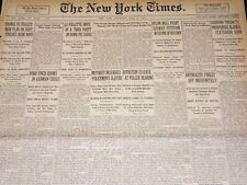 1923 JULY 28 NEW YORK TIMES - ROTHSTEIN EVASIVE AT FULLER HEARING - NT 7752 picture