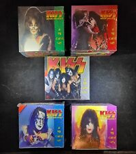 KISS Collector Trading Cards Series 2 - Complete Set of 5 Sealed Boxes picture