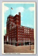Pittsburg KS-Kansas, Hotel Besse, Advertisement, Antique, Vintage Postcard picture