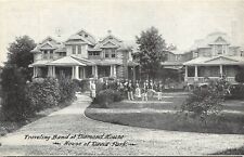 c1920s? Postcard Traveling Band at Diamond House House of David Benton Harbor MI picture