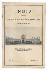 1926- India At The Sesqui-Centennial Exposition- Phil.-Taj Mahal Trading Co. picture