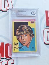 1993 Star Wars Galaxy #128 Dave Stevens Autograph Beckett AUTHENTIC RARE BGS picture