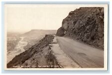c1910's Lookout Mt. Road View Golden and Clear Creek CO RPPC Photo Postcard picture