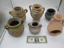 Lot of 6 Various Vintage Native American / Mexico - Southwestern Pottery - Vases picture