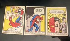 1966 Donruss Marvel Comics 37, 39, 41 Spiderman Reprint Cards picture