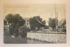Postcard Wisconsin St. From Bridge Portage WI Q21 picture