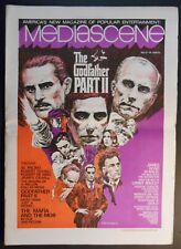 Mediascene #12 (Mar-Apr 1975, Supergraphics) Steranko, Mafia (was Comixscene) picture