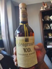Seagram's V.S Canadian Whiskey 1969 Unopened Bottle 86.8 Proof picture