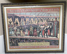 Framed Reproduction 1800s Barnum & Bailey Circus poster-signed 99_B.No.76 picture