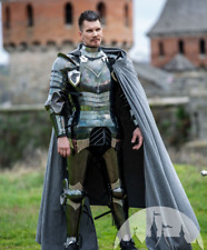 Medieval Knight Wearable Suit Of Armor,Full Body Spring Steel 