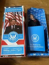 Vintage President Ronald Reagan Talking Toy Action Figure 25 Different Phrases picture