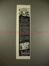 1954 Konica II Camera Ad w/ Choir Boys - Exceptional picture