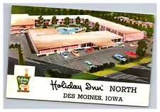Postcard Des Moines Iowa Holiday Inn North Side picture