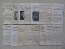 Antique C.M. Parker's Supplementary Educational Readers (Lot of 16 booklets) picture