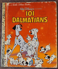 Vintage 1991 Walt Disney's Classic 101 Dalmatians A Little Golden Book 105-84 picture