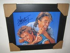 Andrew Ridgeley {With George Michael} Wham Hand Signed Photo (8x10) Framed + CoA picture