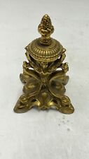 🔆 1900s L&L WMC Gold Hollywood Regency Rococo Baroque Lamp/Dish Base picture