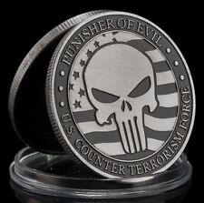United States Counter Terrorism Force Challenge Souvenir Coin Punisher Of Evil picture