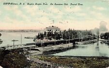 Postcard ~ East Providence, Rhode Island, Boyden Hts. Park, The Squantum Club picture