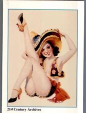 #10 Dolores Del Rio Artist Enoch Bolles Vintage 1995 Hollywood Pinup Card picture