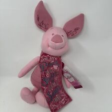 DISNEY -  Winnie the Pooh - PIGLET - Wisdom Believe Pink Plush - LIMITED EDITION picture