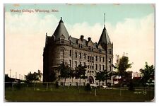 Wesley College, Winnipeg, Manitoba, Canada Postcard picture
