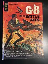 G-8 AND HIS BATTLE ACES #1 Gold Key 1966 pulp hero picture