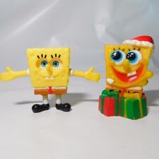 Spongebob Squarepants lot/2 moving arms/eyes American Greetings holiday ornament picture
