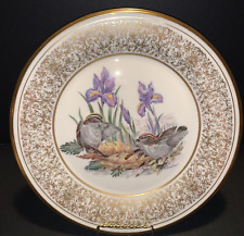 Lenox Golden Crowned Kinglets Plate Boehm Woodland Wildlife Limited Edition USA picture
