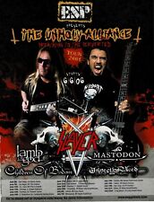 ESP GUITARS - Unholy Alliance - SLAYER / LAMB OF GOD / MASTODON  - 2006 Print Ad picture