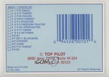1989-91 Top Pilot Checklist 0c4 picture
