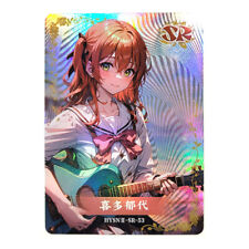 Goddess Story Flower Girl 2 Waifu Holo SR Card 53 - Bocchi the Rock Ikuyo picture