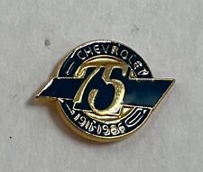 1986 Chevrolet 75th Anniversary Cloisonné Lapel Pin, Hat Pin, Tie Tac MODELMAX picture