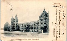 Natural History Museum, South Kensington England UDB Postcard Postmarked 1901 picture