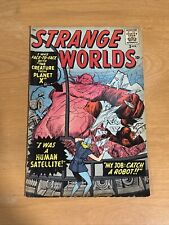 STRANGE WORLDS # 3 MARVEL COMICS April 1959 SILVER AGE FANTASY STAN LEE picture