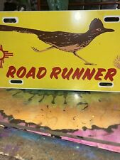 vintage roadrunner license plate picture