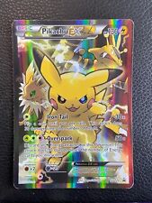Pikachu EX XY124 Black Star Promo Card (Pokemon) Full Art Ultra Rare - MP/HP picture