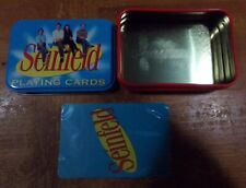 2004 Seinfeld TV Series Deck of Playing Cards In Tin Container - Sealed CTHE picture