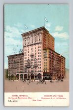 New York City NY,, Hotel Imperial, Advertising Vintage c1908 Souvenir Postcard picture