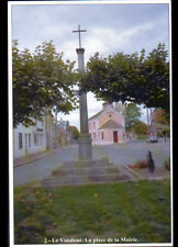 LE VAUDOUE (77) Commerce PATISSIER-CONFEISER, TOWN HALL & CALVARY in 1994 picture