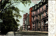 Postcard Boston Massachusetts Beacon Street Undivided 1906  picture