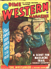 Dime Western Magazine Pulp Jul of 1951 CLEAN & BRIGHT Cover--- VG  Condition picture
