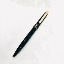 BURBERRY Twist-type Ballpoint Pen Daark-green × Gold [EX] Limited From JAPAN picture