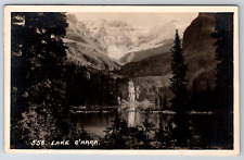 RPPC Lake O'Hara Canada Byron Harmon c1920s Postcard picture