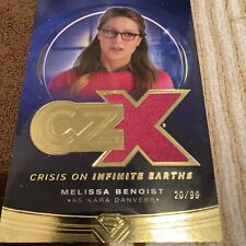 CZX Crisis on Infinite Earths Oversized Wardrobe Card OS01 20/99 Melissa Benoist picture
