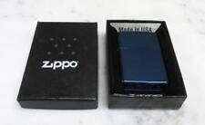 Genuine Blue Zippo Cigarette Lighter w/ Original Box A/22 ~ 11-K670 picture