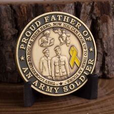 US Army Dad Challenge Coin - Proud Father of an Army Soldier picture